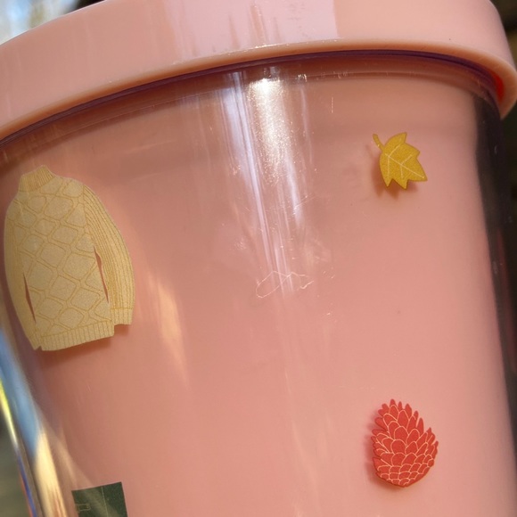 . Starbucks + Ban.do HTF Pink Sweater Weather Pumpkin Spice Tumbler/Cold Cup - Picture 11 of 15